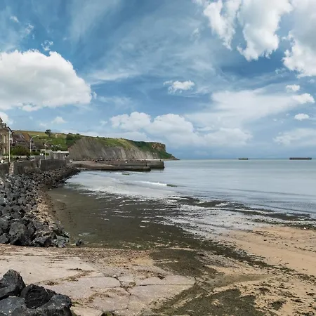 Le 22 - Studio 4P Proche Mer & Vue Bourg Arromanches-les-Bains Exterior photo