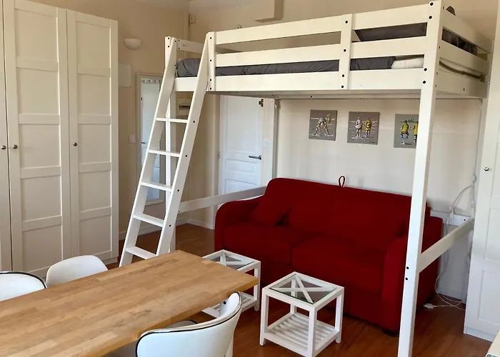 Le 22 - Studio 4P Proche Mer & Vue Bourg